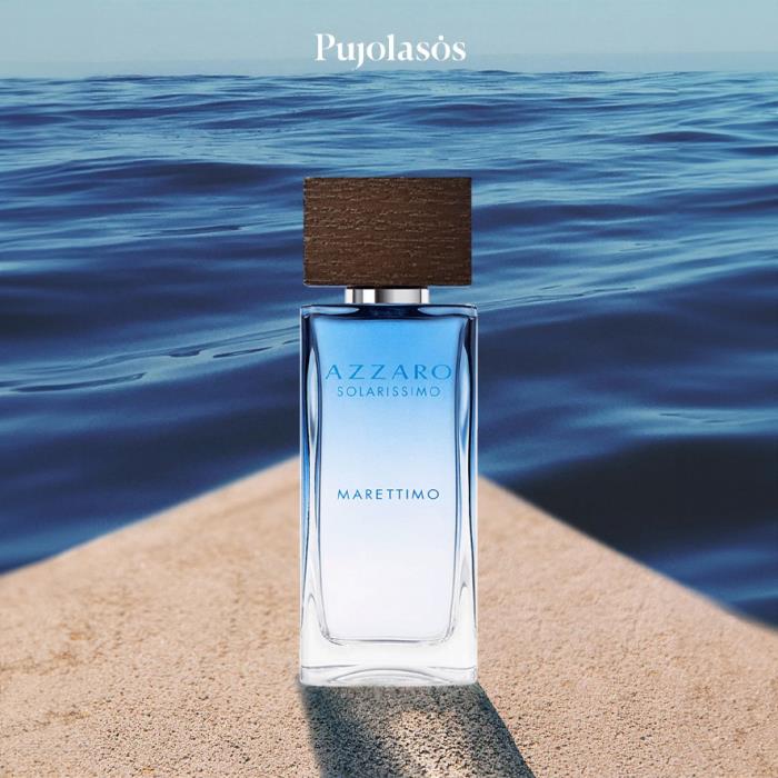 Azzaro Solarissimo Echoes its Nature-Inspired Scent with Pujolasos' Wooden Touch